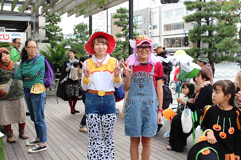鎌倉表駅商友会で2015年10月に開催されたハロウィンイベントの模様　その2